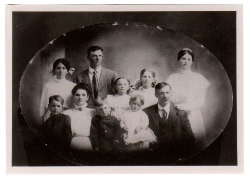 Herbert & Anna Langdon family